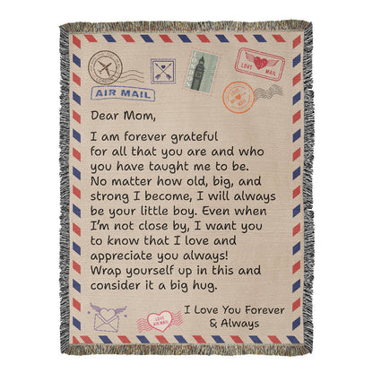 Dear Mom - Woven Blanket