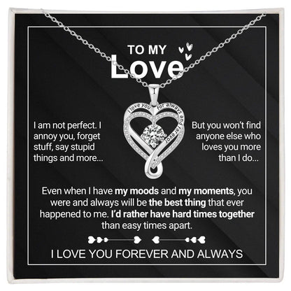 To My Wife - Forever & Always Necklace