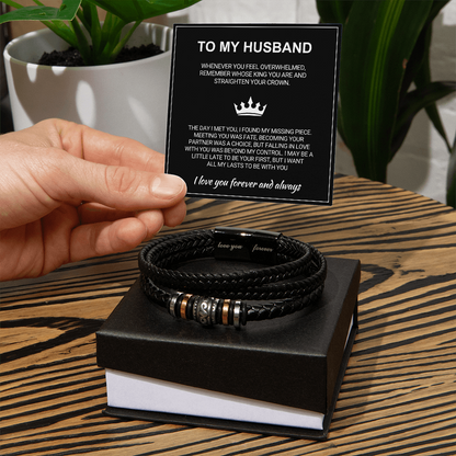 To My Man - Love You Forever - Black